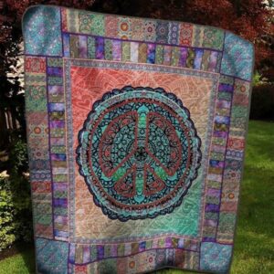 Mandala Peace P120410 Quilt Blanket  Quilt